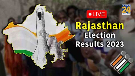 rajasthan election results 2023 live